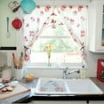 thumbnail image 3 of Evideco Adjustable Small Cafe Curtain Rod Set of 2, 16"-24", Chrome Finish, 3 of 5