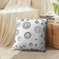thumbnail image 4 of LALILO Throw Pillow Covers Pen Dots Bold Graphic Dot Polka Art Cushion Cover 18" x 18", 2 Pack, 4 of 6