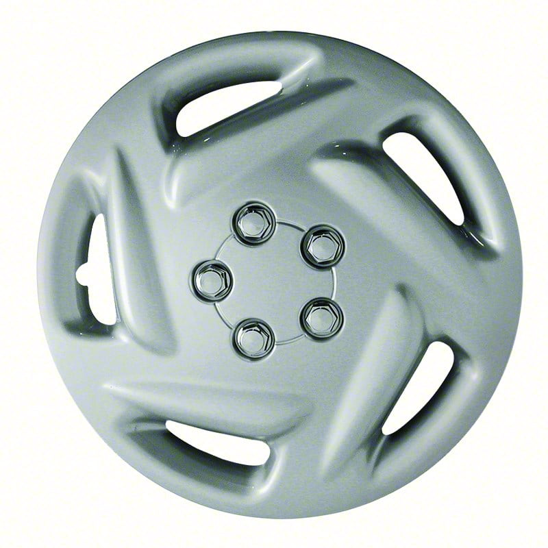 Cci Fits 9600 Dodge Caravan 15" Wheels 5 Slot Silver Wheel Covers