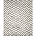 thumbnail image 4 of Safavieh Barcelona Carmella Zigzag Stripes Shag Area Rug, 4 of 7