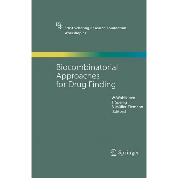 Ernst Schering Foundation Symposium Proc Biocombinatorial Approaches for Drug Finding, Book 51, (Paperback)