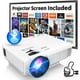 thumbnail image 1 of Proyector PANSEBA Full HD 1080P con Bluetooth y pantalla de 200 pulgadas, 1 of 9