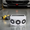 thumbnail image 3 of RUNROTOO Three Duct And Three Solar Car Exhaust Fan 1Pack, 3 of 7