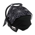 thumbnail image 7 of Car Seat Cover Baby - Halloween spiderweb cobweb Breathable Infant Car Seat Cover for Baby Carseat, Lightweight Comfort Baby Essentials Must Haves Newborn Stuff for Girl Boy, 7 of 7