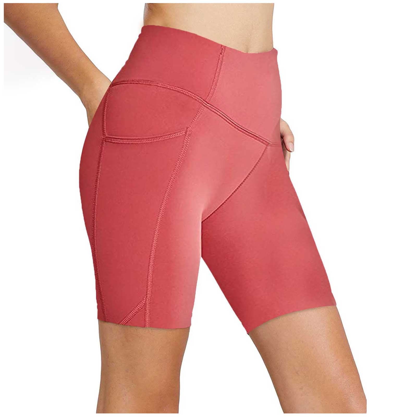 BALEAF Womens 8 /5 /2 High Waist Workout Biker Yoga Running Compression Exercise Shorts Side Pockets Regular/Plus Size
