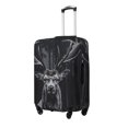 thumbnail image 2 of Cauagu Majestic Forest Stag Print Travel Luggage Cover,Travel Dust-proof Suitcase Cover Softside Suitcase Protector for 18-32inch,Not Included Suitcase, 2 of 8