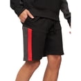 thumbnail image 1 of Crosshatch - Pantalones Cortos Silomane para Hombre (Negro), 1 of 5