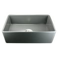 thumbnail image 2 of Nantucket Sinks T-FCFS30 Farmhouse Kitchen Sink with Grid and Drain, 2 of 2