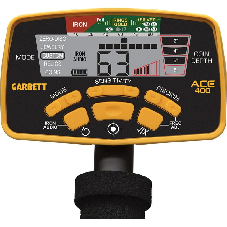 Garrett ACE 400 Metal Detector with Waterproof Coil Pro-Pointer II