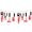 Multiple Colour, variant on Wadada 12 Pcs Halloween Bloody Garland Banner Props Halloween Decor Halloween Zombie Vampire Party Decorations Supplies for Haunted House Bar Home Indoor Outdoor Yard Decor Weapons Hanging Banner