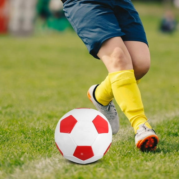 OFFIGAM 1Pair Soccer Ball Official Size PU Material for School and Adult Sports