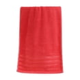 thumbnail image 2 of Qonioi Large Turkish Bath Towel, Soft Highly Absorbent Cotton Bath Towel with Quick Dry, Lightweight Multipurpose Towel for Bathroom Beach Shower Gym, Red, 2 of 6
