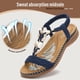 thumbnail image 4 of Sandalias Littleplum Arch Support hechas a mano en azul bohemio, 4 of 7