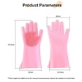 thumbnail image 4 of Yuarrent Depurador de guantes de de platos de limpieza del hogar resistente al calor de silicona Almacenamiento y organización del hogar Yuarrent HA023499-00, 4 of 6