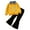 Yellow, variant on Linfrsh Toddler Girls Clothes Long Sleeve Sweatshirt Tops and Pants Girls 2-Piece Kids Fall Winter Outfits