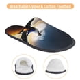 thumbnail image 3 of Fotbe Azure Sky Western Desert Cowboy Pantuflas Peludas para Mujer con Estampado, Zapatillas de Peluche, Zapatos de Invierno para Casa, Uso Interior y Exterior-Large, 3 of 8
