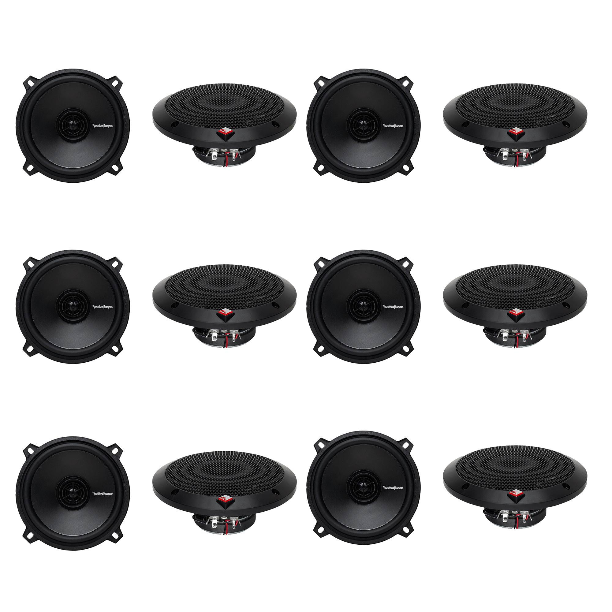 Rockford Fosgate 5.25" 51/4 160W 2Way Coaxial Car Audio Speakers (12