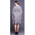 thumbnail image 2 of Bimba Feuilles Femmes Court Plage Caftan Tenue de Plage Bikini Couvre-Maillot Robe Midi-P-L, 2 of 5