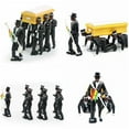 thumbnail image 2 of FNNMNNR Cosplay Ghana Dancing Pallbearers Coffin Dance Figure Action Funeral Dance Team, 2 of 6