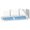 Blue, variant on Air Conditioner Deflector No Drill Adjustable Anti Direct Blowing Baffle | AC Air Deflector for Home Office Bedroom School Dorm Living Room Kitchen Nursery Indoor Wall
