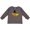 Charcoal, variant on Inktastic Funny Goldfish with Shark Fin Boys or Girls Long Sleeve Toddler T-Shirt