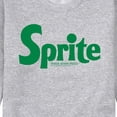 thumbnail image 3 of Sprite - Monochrome  - Men's Crew Neck Fleece Pullover, 3 of 5