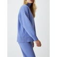 thumbnail image 3 of KelaJuan Women 2 Piece Outfits Solid Color Turtleneck Sweater Tops and Wide Leg Pants Set Streetwear Aesthetic Clothes, 3 of 6