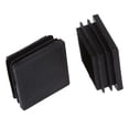 thumbnail image 3 of 40mm x 40mm Plastic Square Tube Inserts End Blanking Caps Black 20 Pcs, 3 of 5