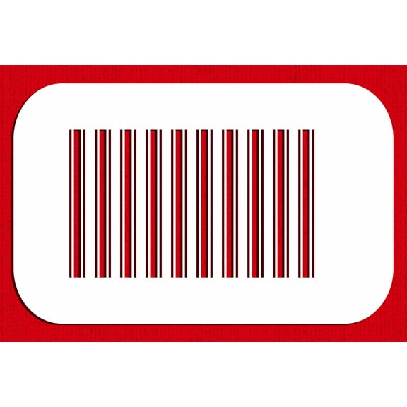 Designer Stencils Small Stripe Cake Stencil, Beige/semi-transparent