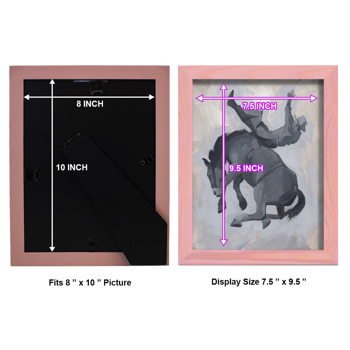 Getting Pitched II - Framed Print w/glass - Sunset Pink