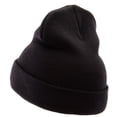 thumbnail image 2 of Pyramid Eye Embroidered 12 Inch Long Knitted Beanie - Black OSFM, 2 of 5