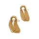 thumbnail image 2 of Aretes largos de cadenas de oro laminado, 2 of 9