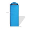 thumbnail image 4 of Fill Power Rectangle Duck Ultralight Wearable 4 Season Envelope Sleeping Bag for Outdoor Travel Hiking, 4 of 9