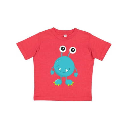 

Inktastic Cute Monster Funny Monster Blue Monster Silly Gift Toddler Boy or Toddler Girl T-Shirt