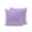 Purple, variant on Waterproof Outdoor Throw Pillows with Inserts 16"x16" Set of 2, Ivory White Soft Decorative Pillowcases for Couch Bedroom, Modern Pure Ivory White Pillow Covers for Sofa Living Room
