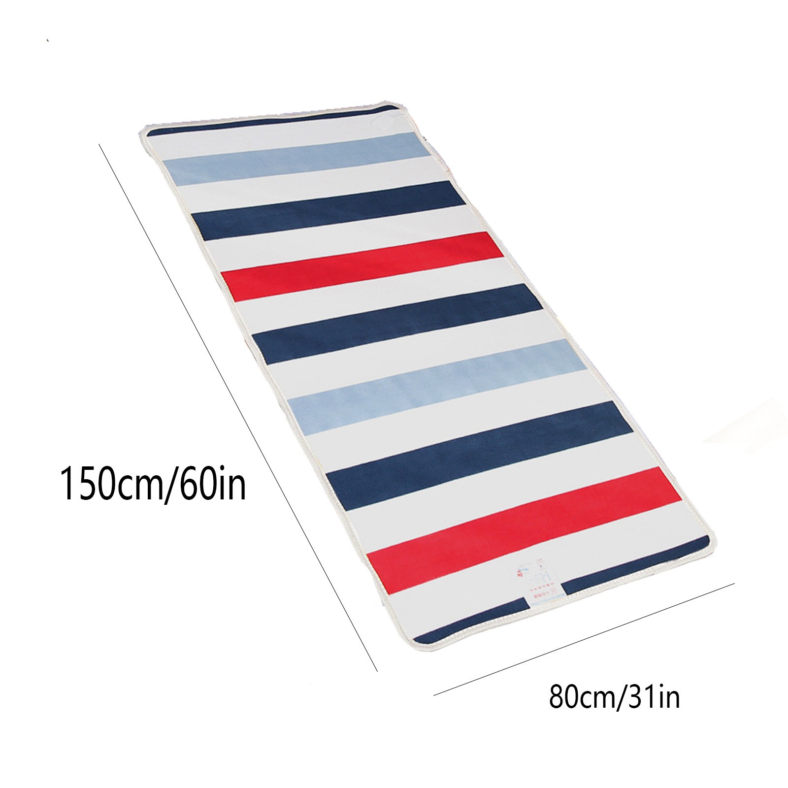 Merryso 110V US Electric Heated Blanket - Soft Flannel, 3 Temp Settings, Overheat Protection & 8hr Auto Shut Off