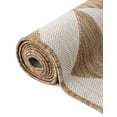 thumbnail image 5 of Jill Zarin Outdoor Collection Area Rug - Napa (5' 3" x 8' Oval Beige/Brown), 5 of 11