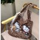 thumbnail image 3 of Sanrio Hello Kitty Cartoon Leopard Printed Messenger Bags Women Versatile Soft Fashion Handbags Y2k Female Vintage Shoulder Bag, 3 of 5