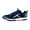 Navy-White, variant on Hundred HBFS-3M003-2-10.0 Infinity Pro Badminton Shoes - White & Black - Size 10 UK
