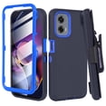 thumbnail image 2 of Thousandgear Compatible for Motorola Moto G Stylus 5G 2025 Belt Clip Holster Fit Otterbox Defender Case, Blue, 2 of 9