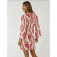 thumbnail image 6 of Floral V-Neck Mini Dress, 6 of 6