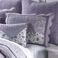 thumbnail image 1 of Donna Sharp Pillow Sham - Lavender Rose Contemporary Decorative Pillow Cover with Patchwork Pattern - Standard, 1 of 2