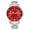 Red, variant on TIHLMK Mens Watches Men Fashion Watches Clocks Watches Stainless Steel Casual Dresses Wrist Crystals