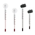 thumbnail image 2 of Glass Meter Aquarium Fish Tank Water Temperature Thermometer Suction Cup/magnet, 2 of 5