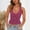 *Hot Pink, variant on Women Low Plunge Lace Halter Top ,Sleeveless Backless Sheer Lace Vest Tops Streetwear Pink,Womens Plus M