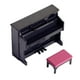 thumbnail image 5 of Juguete vívido Muñeca de juguete Piano con silla Modelo de instrumento musical Juego de simulación para W, 5 of 7