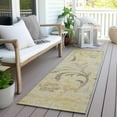 thumbnail image 6 of Addison Rugs Chantille Indoor/Outdoor Transitional Swirls Gold Washable Runner Rug, 2'3" x 7'6", 6 of 6