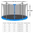 thumbnail image 2 of Red de seguridad de repuesto para trampolín de 15 pies para 6 postes, 2 of 7