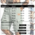 thumbnail image 5 of Men's Quick-Dry Cargo Shorts - Multi-Pocket Casual Beach Shorts - Relaxed Fit Drawstring Walking Shorts for Summer Outdoor & Hiking Sky Blue XXXL, 5 of 7