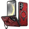 thumbnail image 1 of Funda Magnética para Samsung Galaxy S25 Funda con soporte [Compatible con MagSafe] Protección Militar contra Caídas Funda para teléfono TPU Suave Duradera a prueba de Golpes, 1 of 6